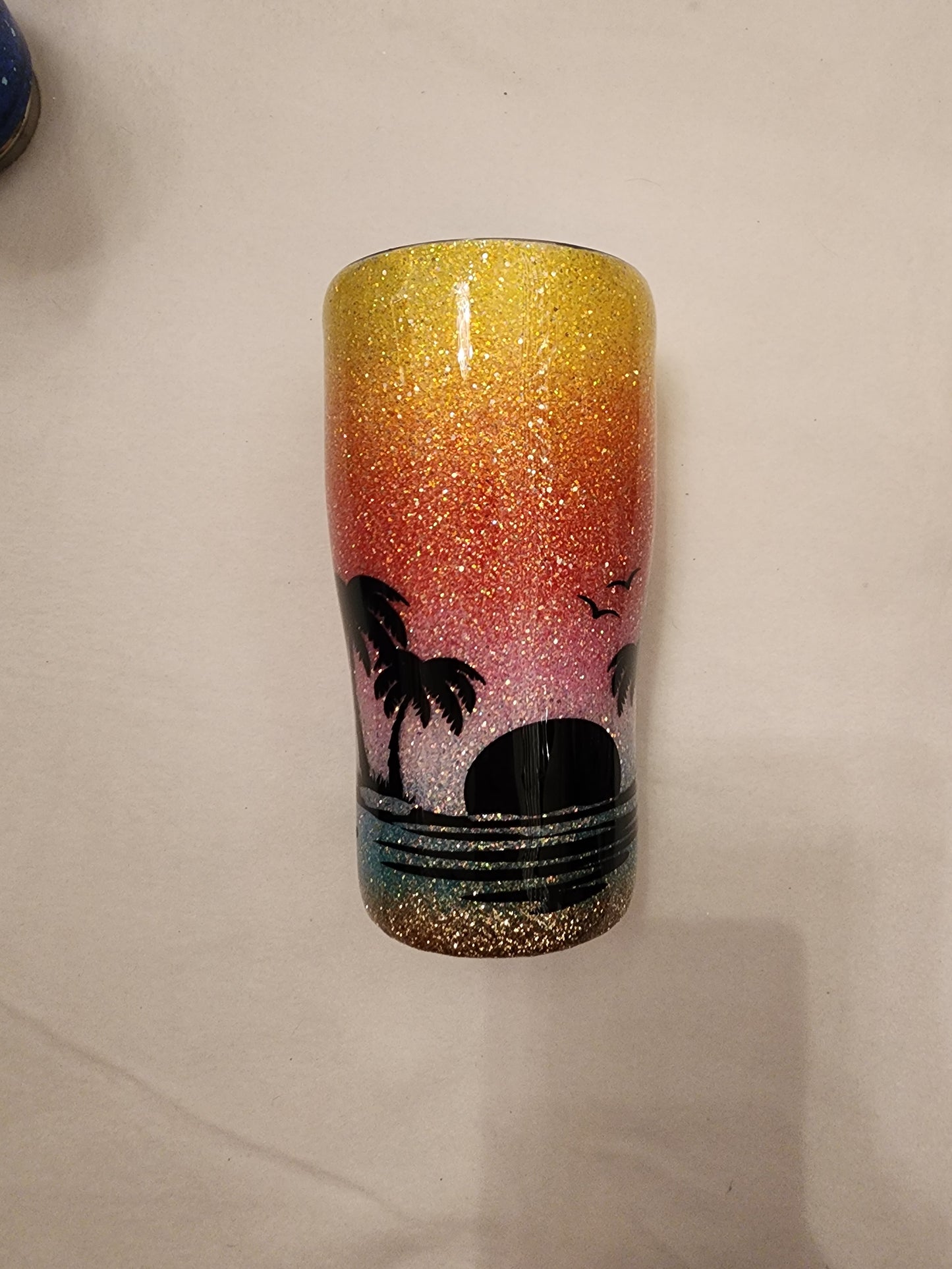 20oz pastel Beach