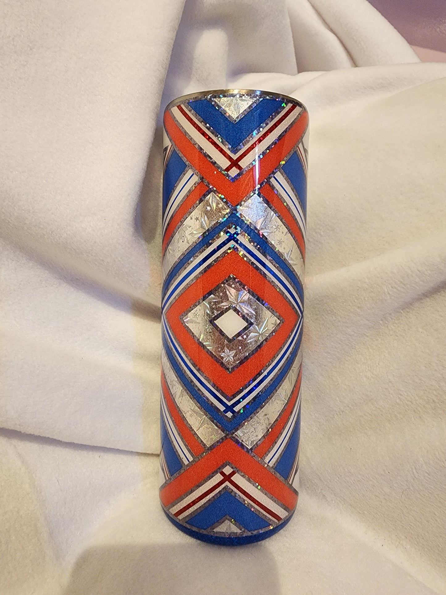 20oz red white blue template
