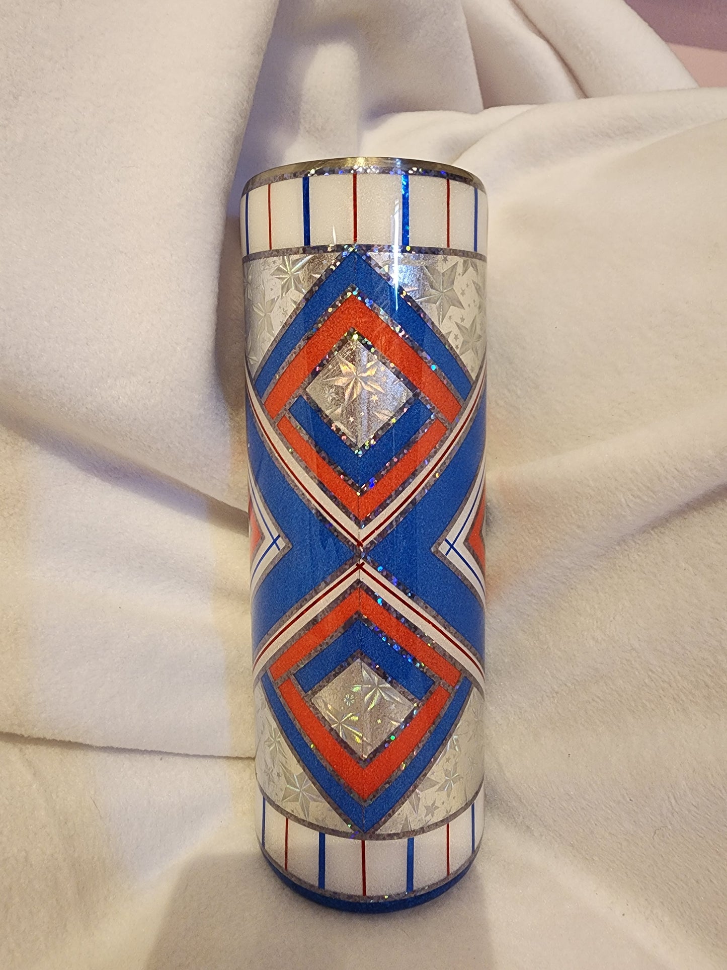 20oz red white blue template