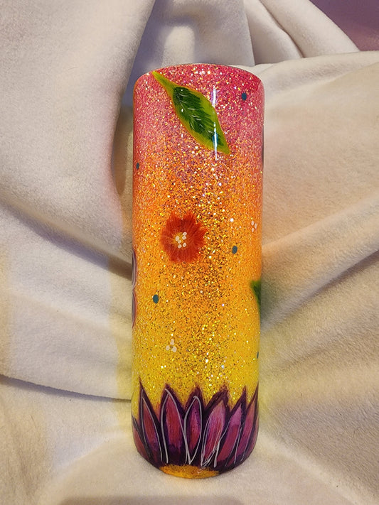 20oz hand painted